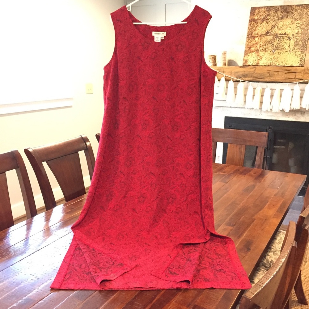 Classic Red Dress from Coldwater Creek